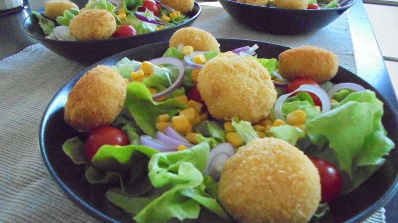 Salade de chèvre chaud (2)