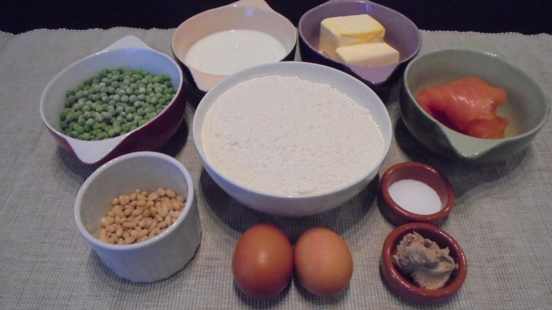 Kougelhopf au saumon fumé et petit pois (4)